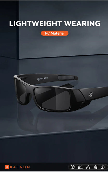 Kaenon Polarized Sport Sunglasses For Men And Women Ideal for Driving Fishing Cycling and Running UV Protection Glasses With Box