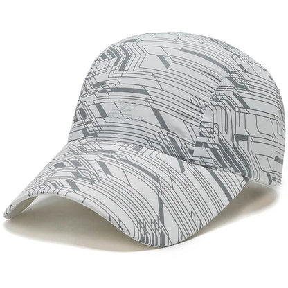 New Summer Quick Drying Thin Breathable Baseball Cap Men Women Sport Outdoor Hiking Climbing Cycling Fishing Run Hat Bone