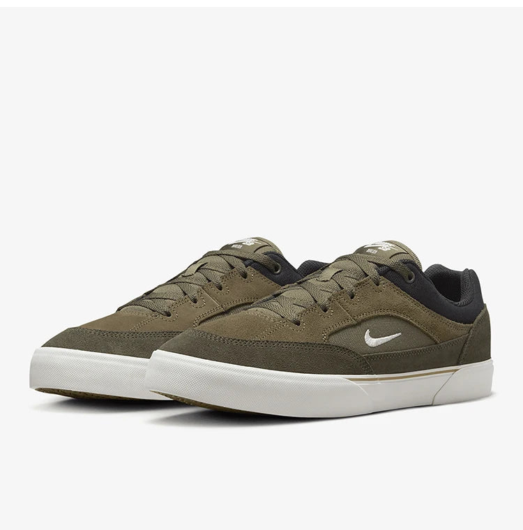 Nike Authentic SB Malor – slitstarka sportskor med snörning och låg skaft för män FV6064-100