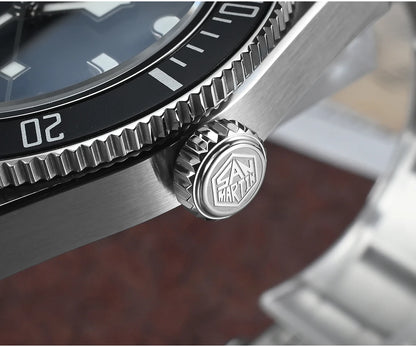 San Martin 40mm Aluminum Bezel NH35 BB58 Automatic Watches For Men Dive Wristwatch 20ATM Sapphire Luminous Reloj SN0008D