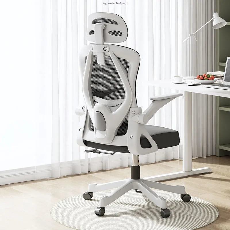 Ergonomic Gaming Chair with Adjustable Height, Comfort Support Cushion, Office Desk Chair for Home, Dorm, Gaming, and Long Hours Use