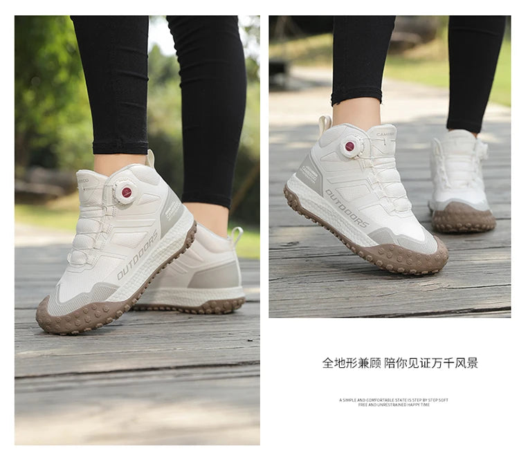 CAMSSOO Poutní boty Pánské Sněhové boty Outdoorové sporty Lezecké boty Dámské Trekové tenisky Kotníkové boty Lovecké boty Cestovní boty