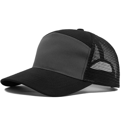 Letní 7panelová baseballová čepice, módní hiphopové síťované čepice, pánské truckerské čepice, kšiltovky, hardtop, snapback, dámské, unisex, cool, nová značka