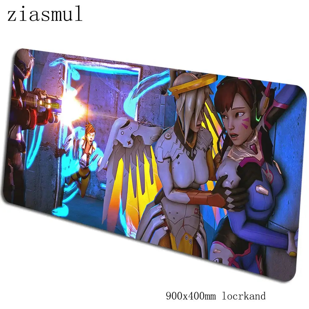 overwatch mouse pad 90x40cm mousepads Aestheticism gaming mousepad gamer Gorgeous personalized mouse pads keyboard pc pad
