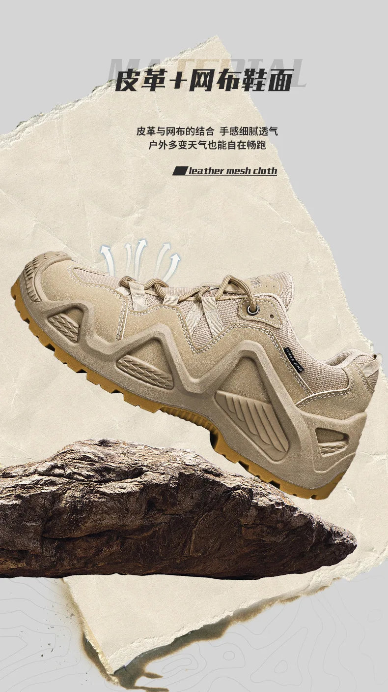 Baskets de mode outdoor pour homme – Nouveaux créateurs – Chaussures de randonnée – Chaussures de marche respirantes camouflage pour homme – Chaussures d'escalade pour couples