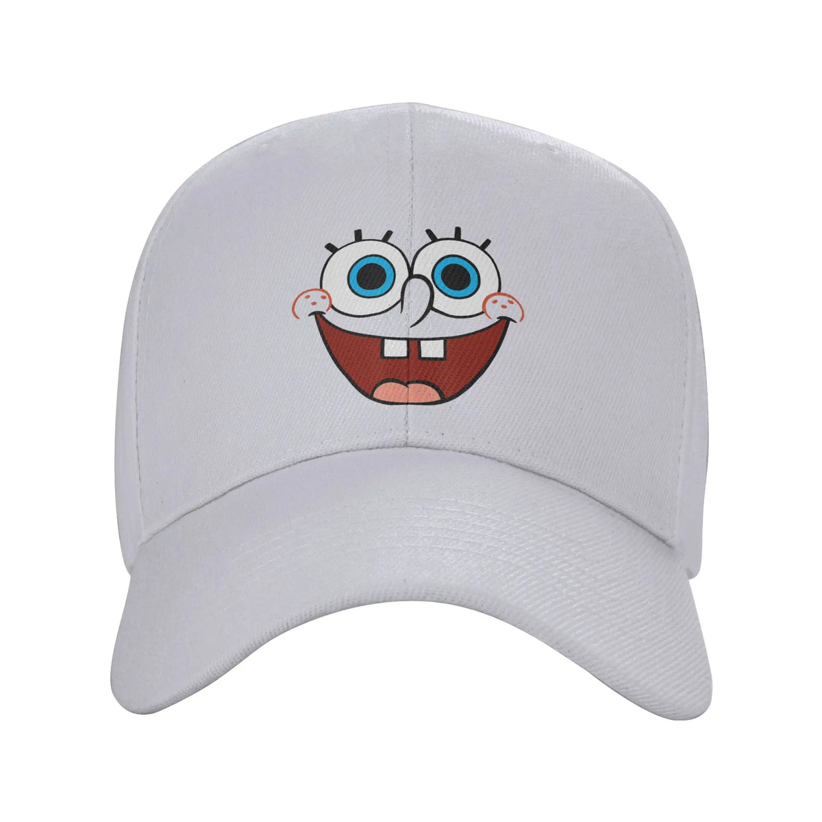 Casquette de baseball « Spongebob » à grand visage souriant, style « Sun », printanière, rétro « y2k », casquette de camionneur pour couple, femmes, tennis, skate et baseball