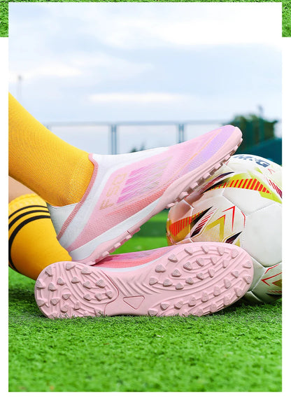 New Men Soccer Shoes Cleats Ultralight Outdoor Professional Football Boots Unisex Hot Sale Women Match FG Sneakers High-quality