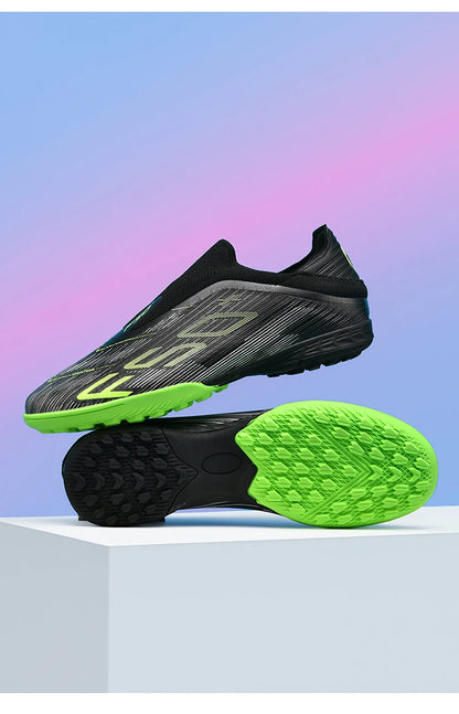 New Men Soccer Shoes Grass Cleats Futsal Comfortable Turf Football Boots Sports Ultralight Fg Non Slip Indoor Adult Non-Slip