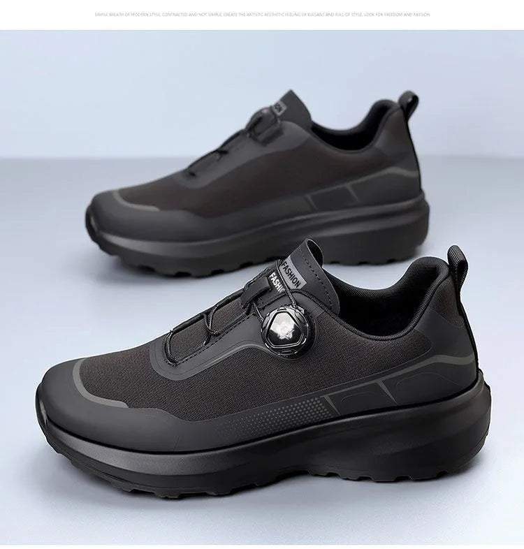 Baskets de plein air pour homme, nouvelles chaussures de sport à semelle épaisse pour le printemps et l'été, chaussures de randonnée pour homme, chaussures décontractées pour homme