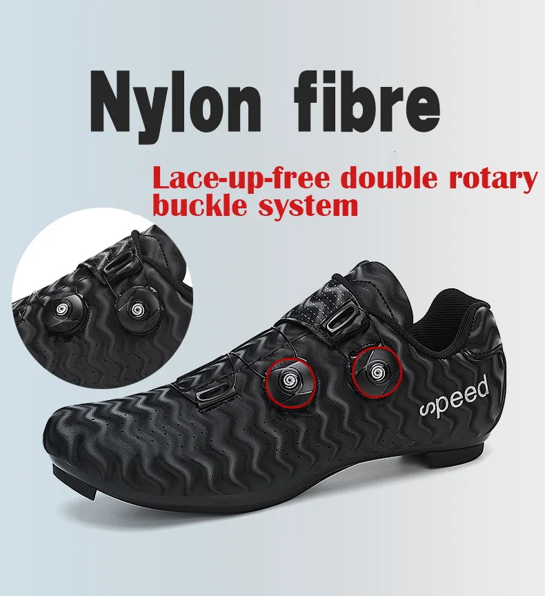 New cycling shoes road cycling men's racing competition self-locking speed cycling sports shoes women's Spd Cleats cycling shoes
