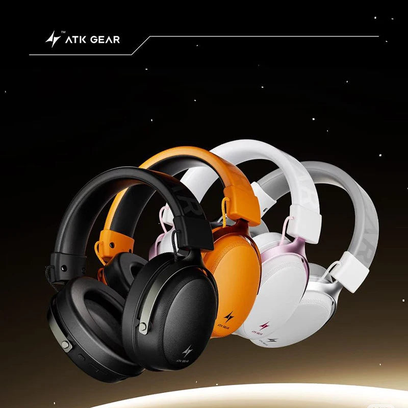 Casque de jeu circum-auriculaire ATK Neptune N9 avec 4 modes, longue autonomie, suppression du bruit – Cadeau d'anniversaire pour garçons et filles