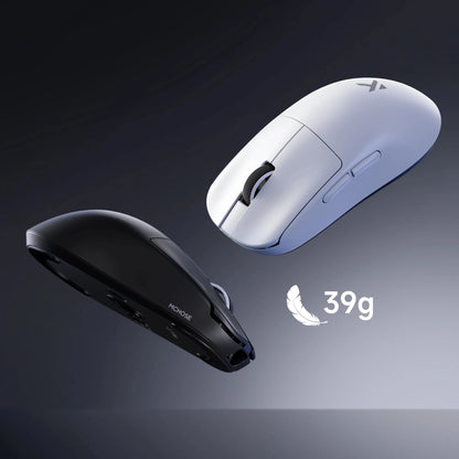 MCHOSE L7 Ultra Wireless Gaming Mouse PAW3395 26K Sensor, 8K Polling, 39g Ultra-Lightweight Tri-Mode Gaming Mouse with Bluetooth, 2.4GHz & Wired