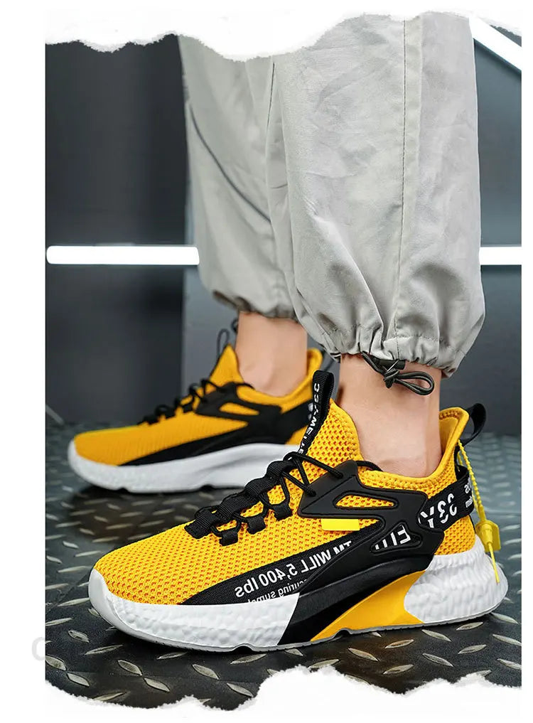 Nya herrskor, sneakers, lätta, casual, mode, löpning, elastiska, fritid, utomhus, mesh, sommar, sport, tennis, herr, promenad, storlek
