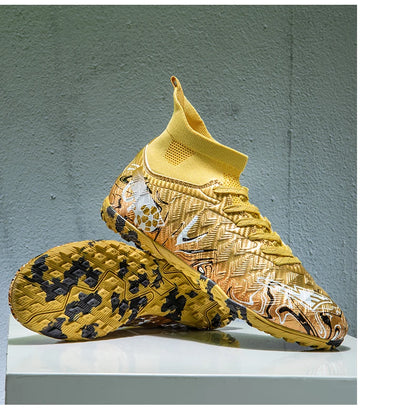 Chaussures de football professionnelles pour hommes, crampons de football, chaussures de football originales pour terrain intérieur, bottes d'entraînement sur gazon TF/FG, baskets