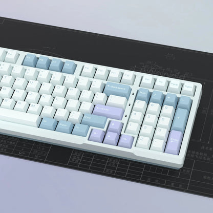 KBDiy GMK Illusion Keycap Cherry Profile Double Shot PBT ISO Keycaps For Gamer Mechanical Keyboard Kit Gaming Point Retro Keycap