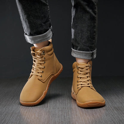 Work Lightweight Sports Shoes 41-46 Men's Shoes Wide Barefoot Sneakers Season Outdoor Breathable Versatile Casual Trendy Shoes