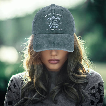 Washed Cotton Baseball Cap Retro Golf Dad Hat Adjustable Cotton Hat Trucker Cap Outdoor Sports Sun Hat for Men Women Unisex