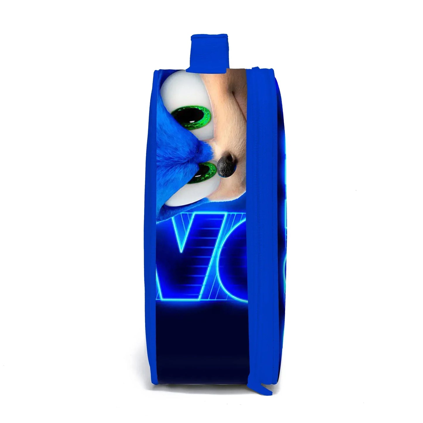 2025 New Arrival Sonic School Bag Lunch Bag Pencil Case Boys Girls Daily Use Book Cartoon Book Bags For Kids Christmas Gift