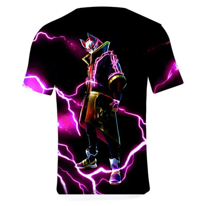 Banana Peely T-shirt Women's Tee Kids F-Fortnite T Shirt for 3D Printed Men's Battle Royale Game Summer Tops Birthday Gifts