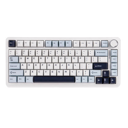 EPOMAKER EA75 75% US QWERTY Layout Hot-Swap Gasket-Mounted Wired/2.4GHz/Bluetooth Wireless Mechanical Keyboard RGB Backlight