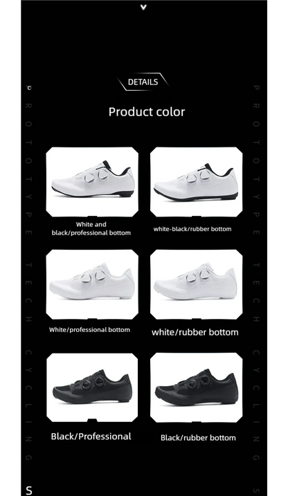 Rychlostní cyklistické tenisky Pánské silniční cyklistické boty Boty s přezkami Boty SPD Boty na ploché pedály Pánská cyklistická obuv pro venkovní použití Bílá