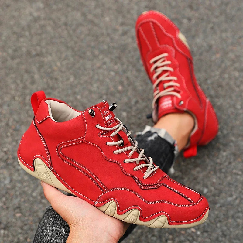 Men's Casual Shoes, Comfortable, High-end Leather, Fashionable, Casual, Loafers, Walking Sports Shoes, Facon Designer Shoes 2025
