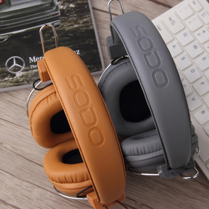 SODO SD-1004 Wireless Headphones Foldable Bluetooth 5.3 HIFI Stereo Headset 40mm Driver Over Ear Headphone with Mic Support TF