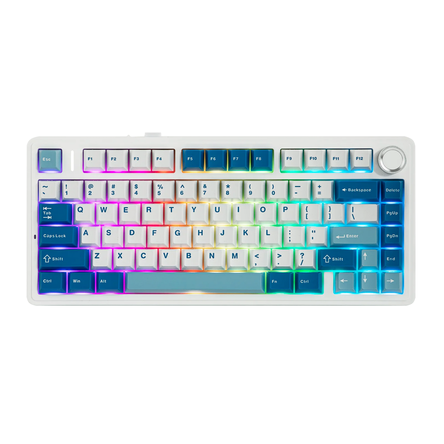 EPOMAKER x AULA F75 Ultra VIA Programmable 75% ANSI US QWERTY Layout Gasket Wired/Bluetooth/2.4Ghz Wireless Mechanical Keyboard
