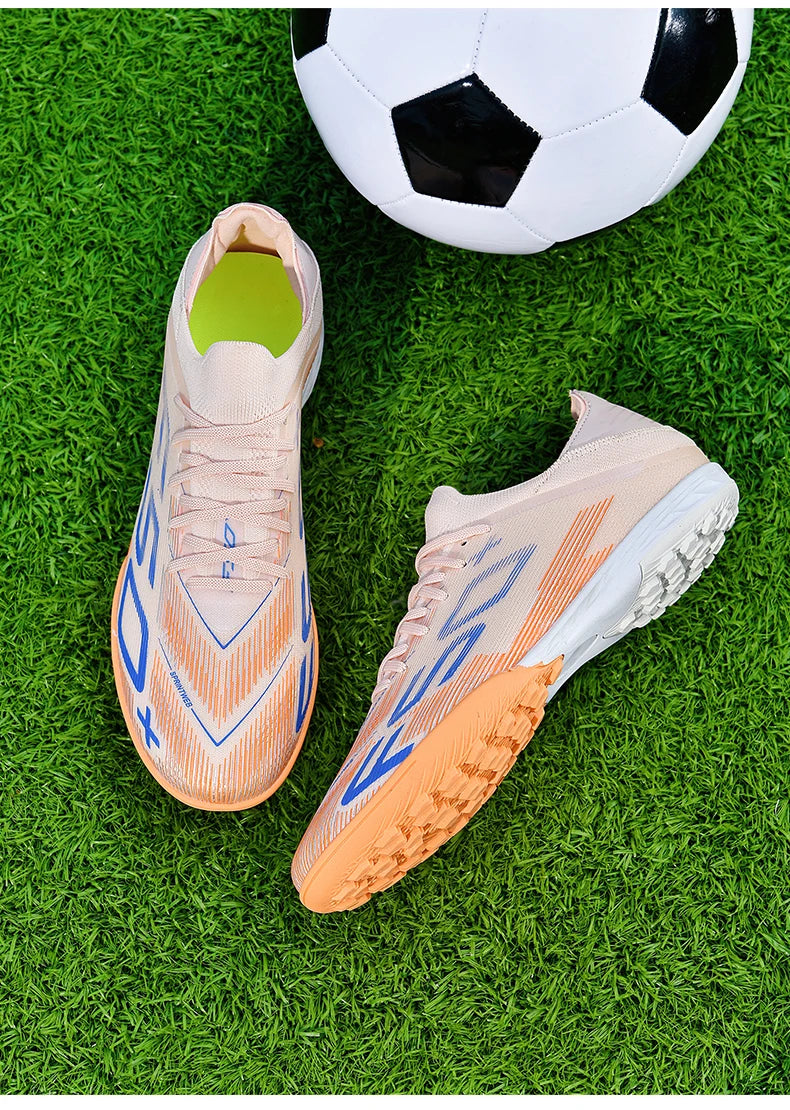Herenvoetbalschoenen Antislip Indoor Futsal Voetbalschoenen Wedstrijdschoenen voor gras Hoogwaardige sneakers Populaire hoge sneakers voor buiten