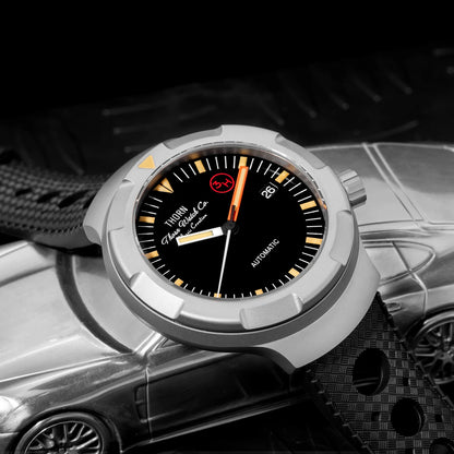 THORN T011 Men's Titanium Watch PT5000 Automatic Movement Mechanical Tribute Vintage Watches Sapphire Luminous 10Bar Waterproof