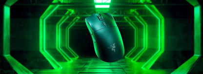 Ratón gaming inalámbrico para esports Razer Viper V3 HyperSpeed, sensor óptico 30K DPI, interruptores mecánicos Gen-2, 8 controles programables