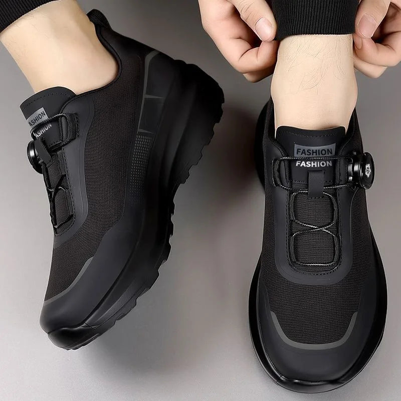 Baskets de plein air pour homme, nouvelles chaussures de sport à semelle épaisse pour le printemps et l'été, chaussures de randonnée pour homme, chaussures décontractées pour homme