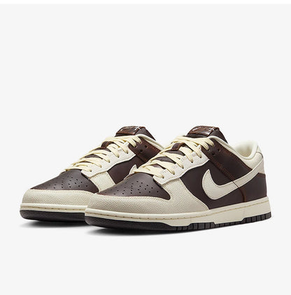 Nike Authentic Dunk Low — Sapatilhas clássicas respiráveis em pele durável para homem IH7333-200