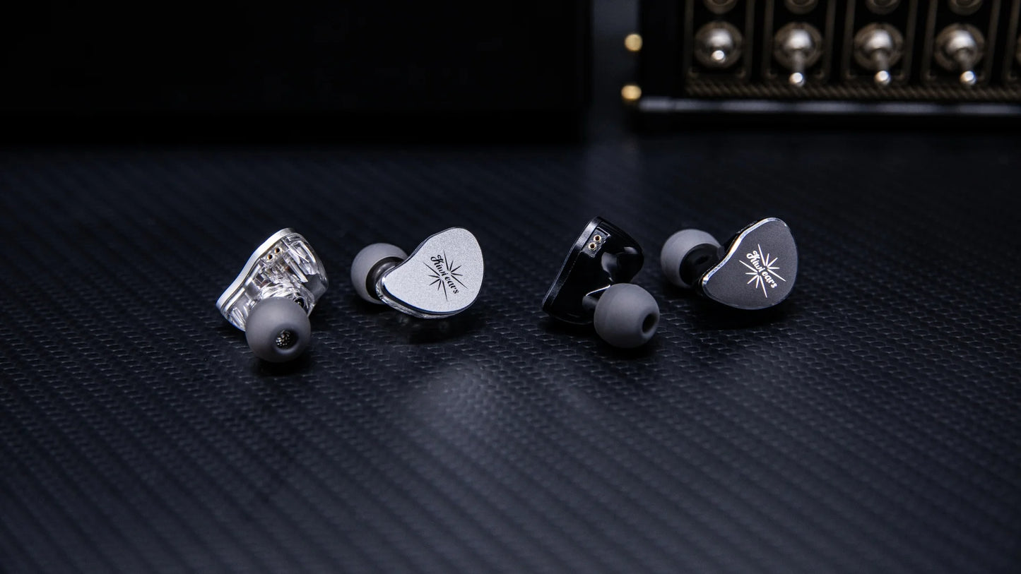 Kiwi Ears Belle 10mm DLC Dynamic Driver In-Ear Monitor HiFi Wired Earbuds with Silver-Plated Cable, Professional Audiophile IEM by Linsoul