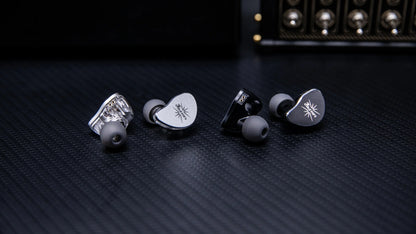 Kiwi Ears Belle 10mm DLC Dynamic Driver In-Ear Monitor HiFi Wired Earbuds with Silver-Plated Cable, Professional Audiophile IEM by Linsoul