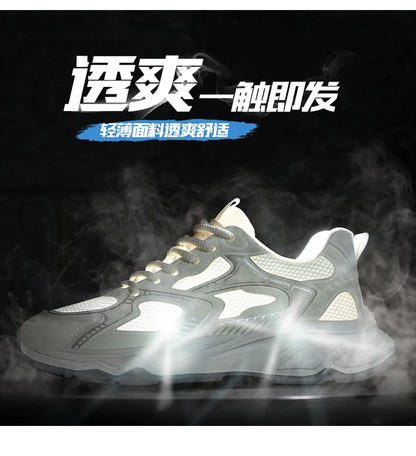 Baskets de sport décontractées pour homme, printemps-été, semelle souple, antidérapantes, respirantes, pour la course en extérieur, chaussures de sport tendance « Youth Joker »