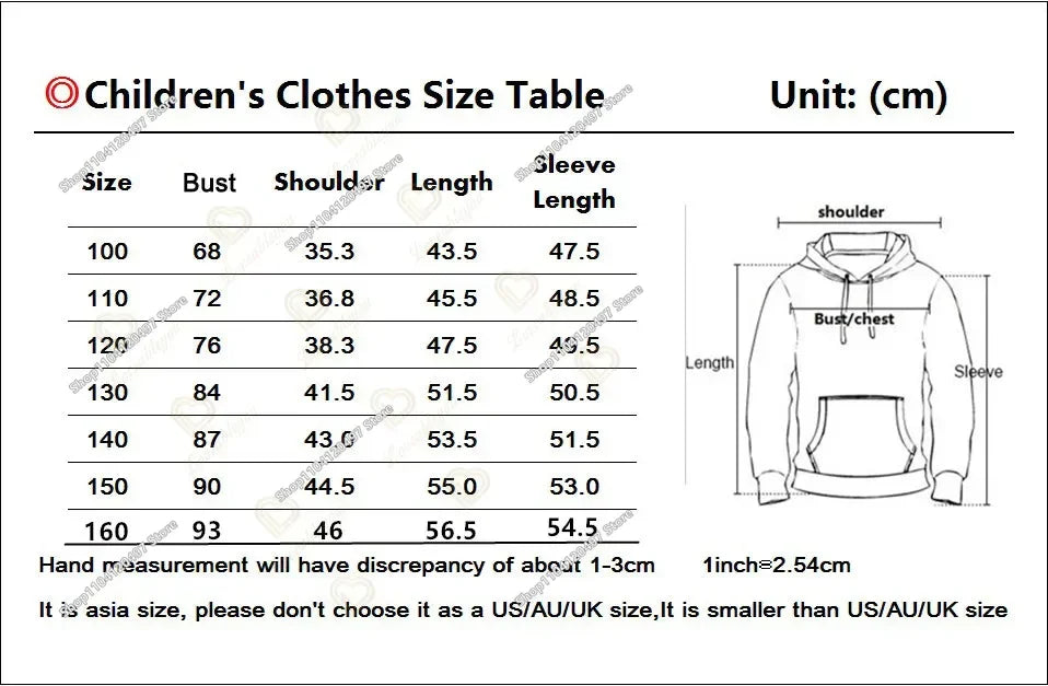 2-14Y Sweatshirt Fortnite Child Print Hoodie Sweatshirts Boys Girls Fashion Harajuku Jacket Kids Clothes Games Cosplay Costume