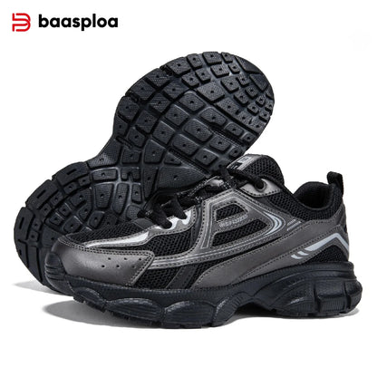 Baasploa Women’s Running Shoes Fashion Lightweight Mesh Non-Slip Jogging Sneakers Female Outdoor Breathable Colorful Casual Shoes