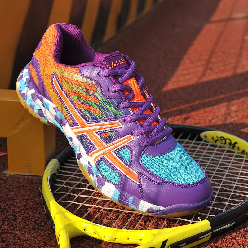2022 New Women Sneakers Men Badminton Shoes Light Black Breathable Female Outdoor Sports Training Women Athletics Sports Green