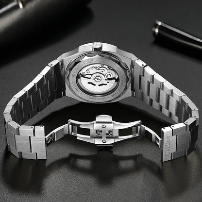 CADISEN Watch for Men Luxury Automatic Men Miyota 8215 Movement Sapphire Crystal 42mm Dial 100m Waterproof  Wristwatches C8200