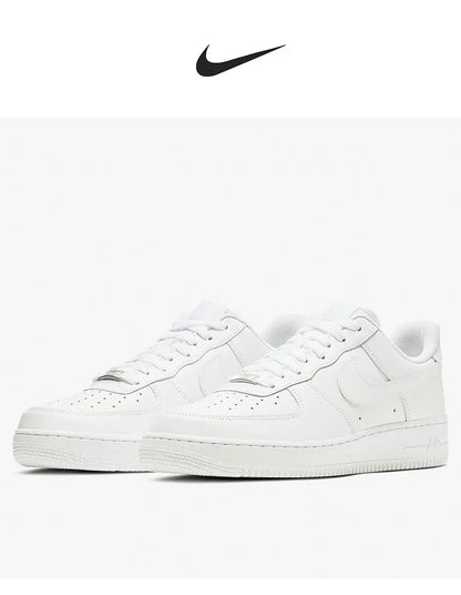 Nike Official Authentic AIR FORCE 1 Men's Casual Wear resistant Fashion Board Shoes CW2288-111
