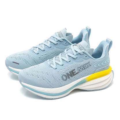 ONEMIX Men's Running Shoes Air Cushion Sneakers Breathable Mesh Outdoor Athletic Height Increase Walking Shoes Size EU 35-47