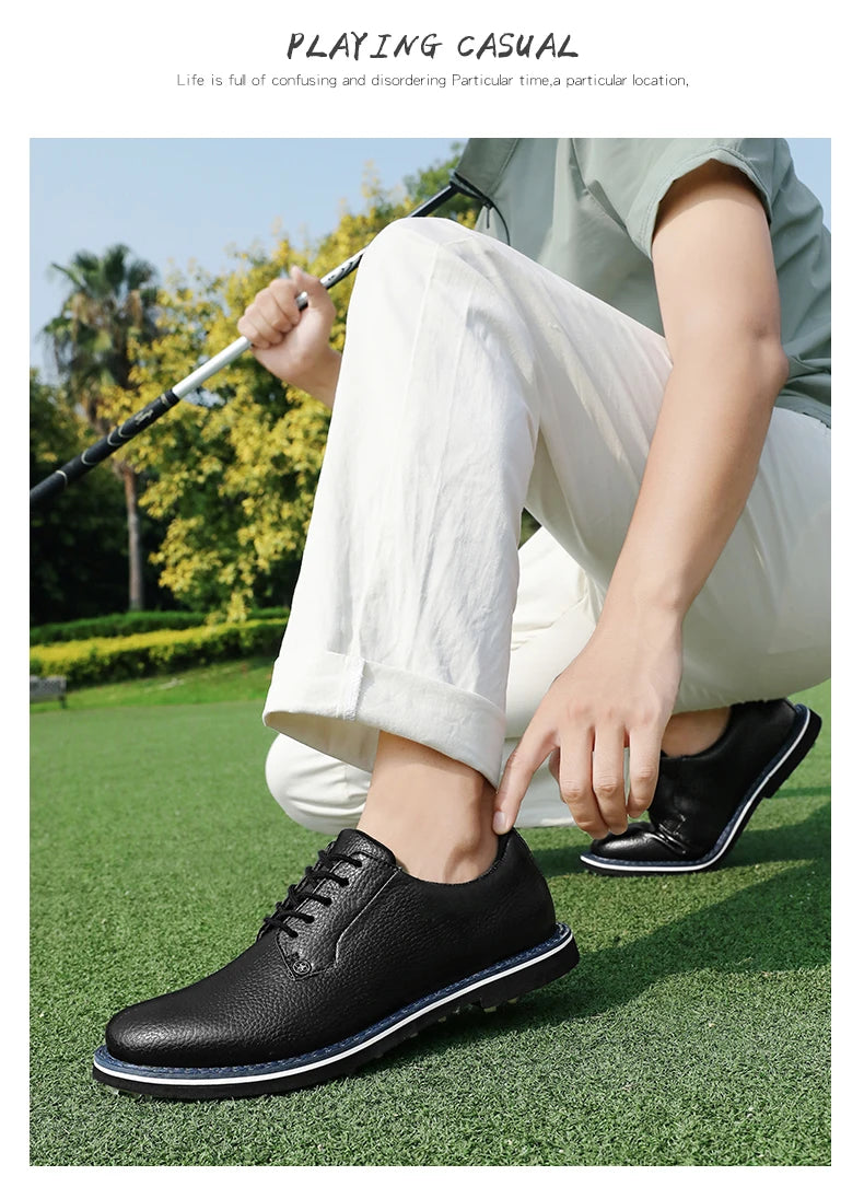 2026 Professional Golf Shoes Men’s Luxury Golf Footwear Comfortable Walking Sneakers