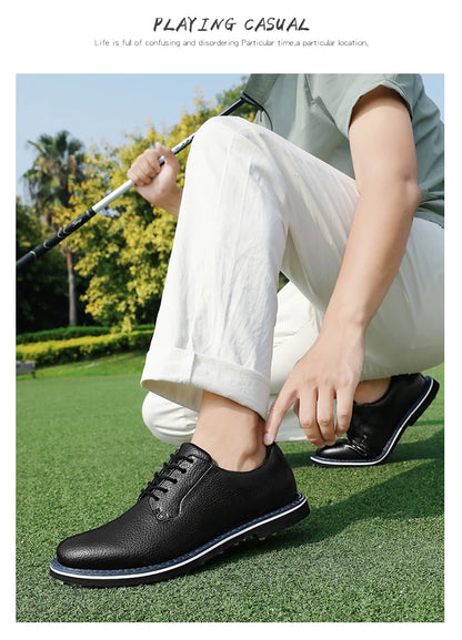 2026 Professional Golf Shoes Men’s Luxury Golf Footwear Comfortable Walking Sneakers