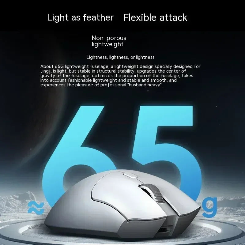 Metaphyuni Metapanda P1 draadloze muis P1 Pro Max Paw3395L lage latentie lichtgewicht e-sports gamingmuis ergonomisch pc-gamercadeau