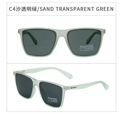 New Style Polarized Sunglasses Men Fashion Unisex Sports Business Black Sun Glasses Sun Protection UV400 Driving Sunshade Women