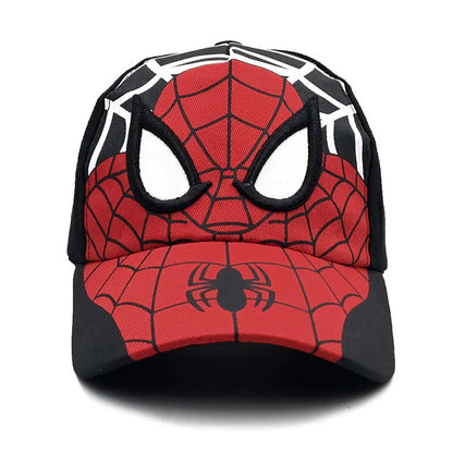 Marvel Spider-Man anime-figur baseballkasket bomuldshat med skygge til studerende, mænd og kvinder – tegneserie-udendørs solhat til udklædning og fødselsdagsgave