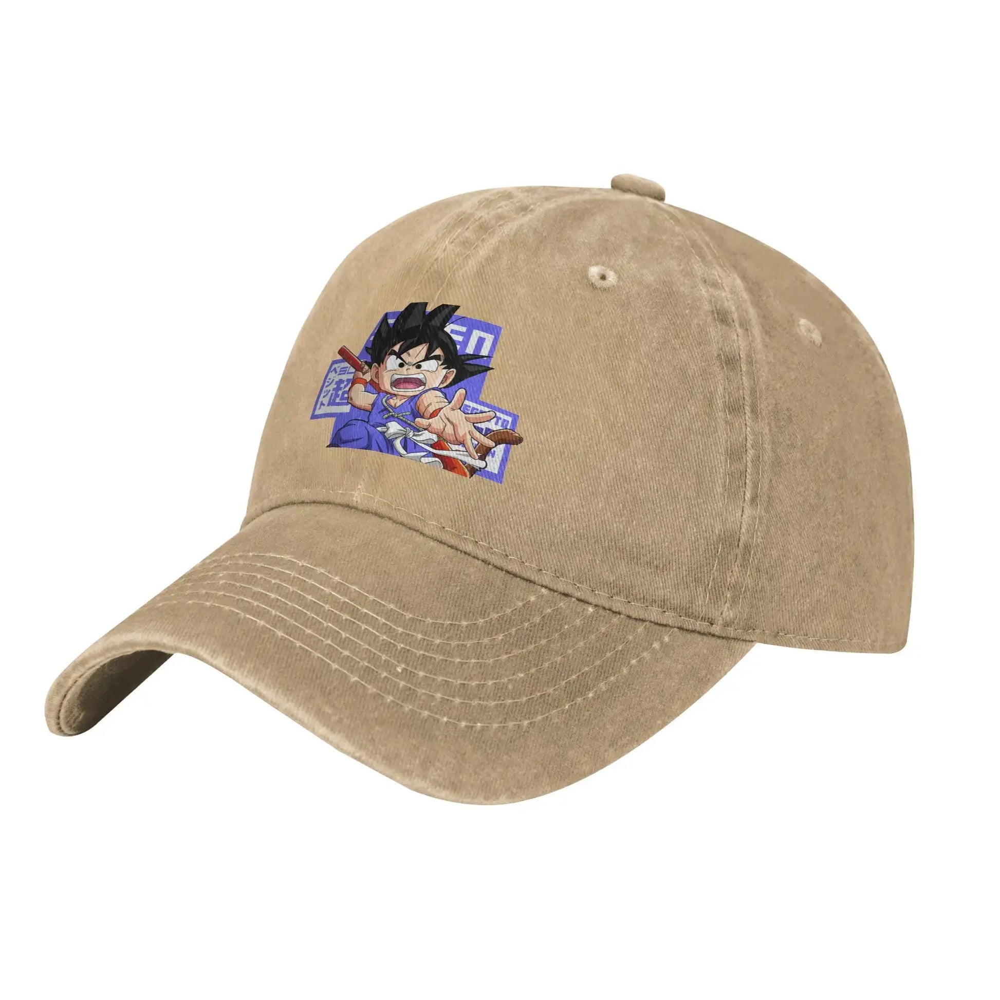 Produit gaming premium Fraquane, Dragon Ball Cap Goku Cool Baseball Cap Hats Visor Protection Snapback Cotton tops gorras