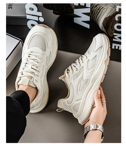 Baskets de sport décontractées pour homme, printemps-été, semelle souple, antidérapantes, respirantes, pour la course en extérieur, chaussures de sport tendance « Youth Joker »