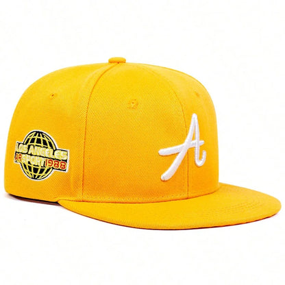 Unisex Gothic Letter Embroidery Hip-hop Hats Outdoor Adjustable Casual Baseball Caps Sunscreen Hat Sports Golf Cap